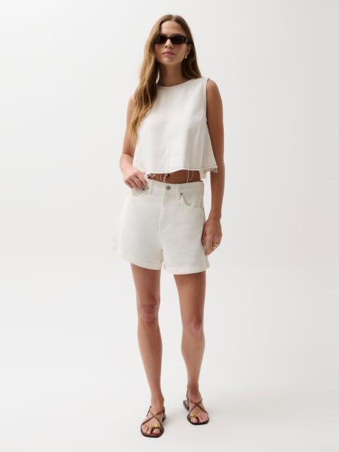 PISTOLA KIMORA HIGH RISE SHORT - EGRET