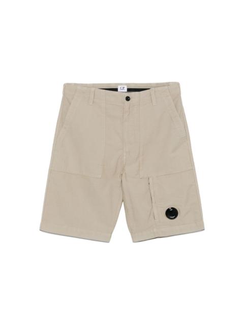 Lens-detail cargo shorts