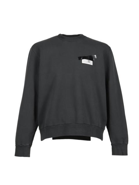MM6 Maison Margiela SWEATSHIRT / WASHED BLK