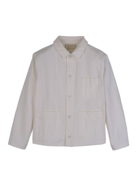 Longchamp Jacket Ecru - Cotton