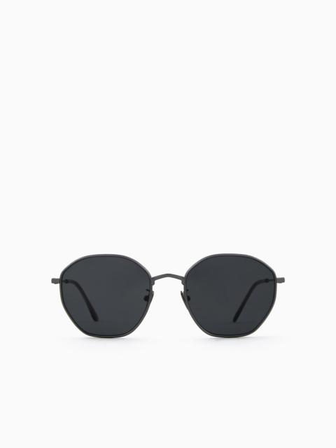 GIORGIO ARMANI Men’s square sunglasses