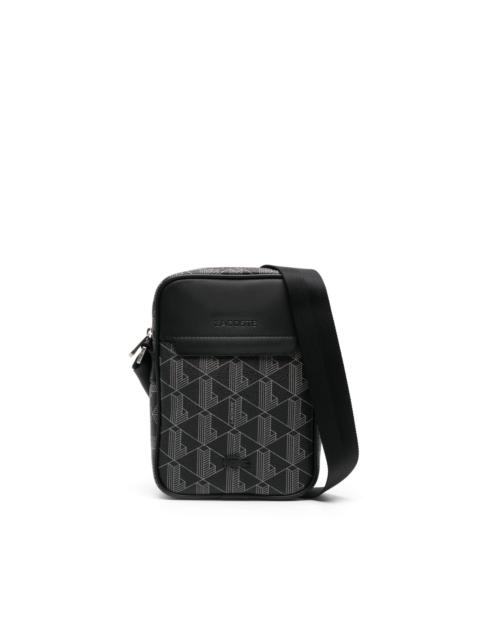 LACOSTE The Blend monogram-print messenger bag