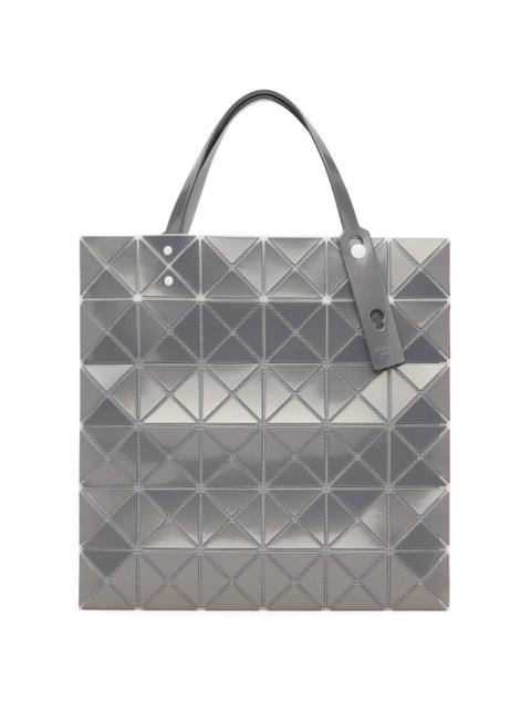 BAO BAO ISSEY MIYAKE Silver Lucent Metallic Tote