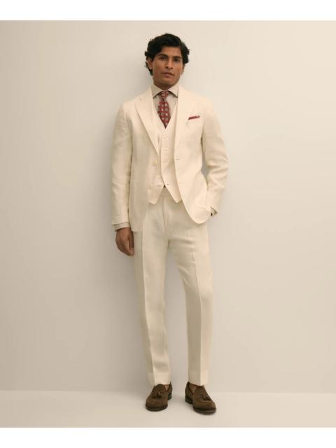 Brooks Brothers Slim Fit Linen Suit Pants