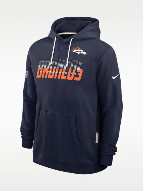 Nike Denver Broncos Sideline Standard Issue Men's Nike Dri-FIT NFL Pullover Hoodie