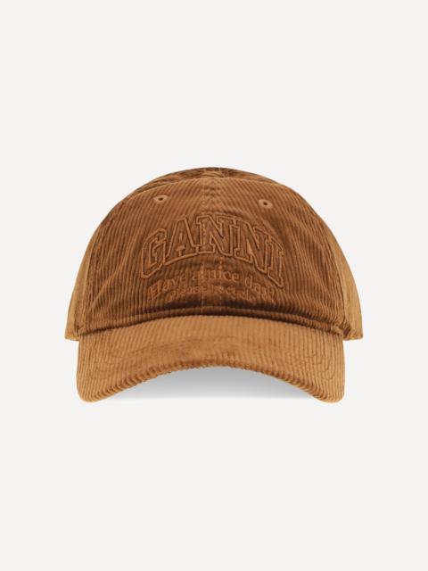 GANNI Corduroy Cap