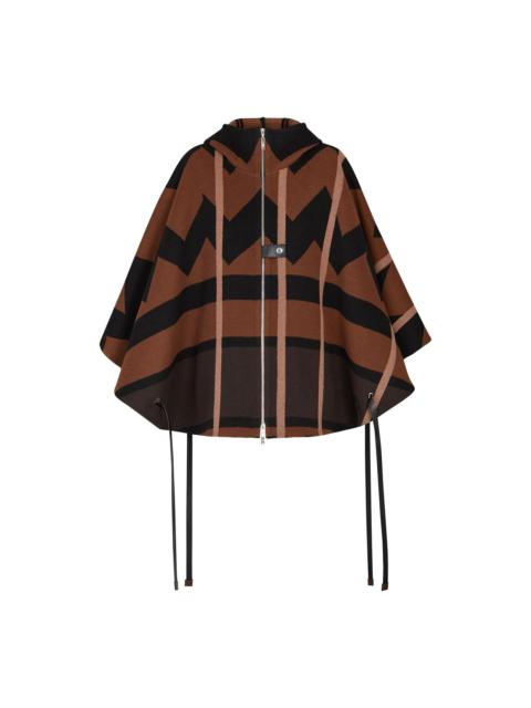 Louis Vuitton Graphic Hooded Cape