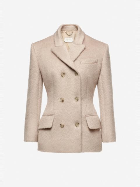 MAGDA BUTRYM Double-breasted tailored blazer in beige