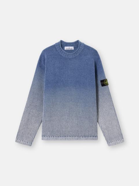 Stone Island 5100003 COTTON CHENILLE DEGRADÉ PRINT