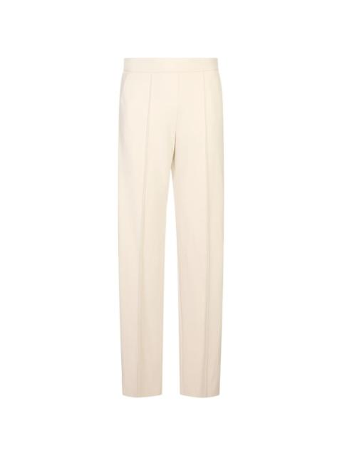 AGNONA pressed-crease cashmere trousers