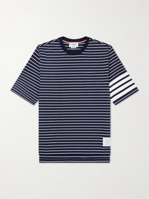 Thom Browne Striped Cotton T-Shirt