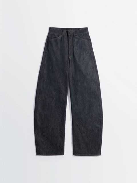 Lemaire HIGH WAISTED CURVED PANTS IN DENIM