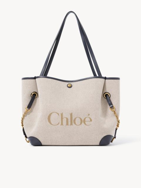 Chloé CHLOÉ CLOVER DOUBLE CARRY BAG IN CANVAS
