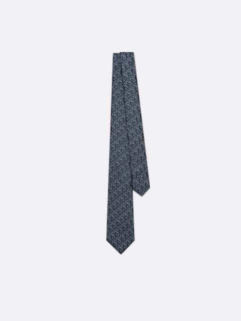 Dior Oblique Pixel Tie