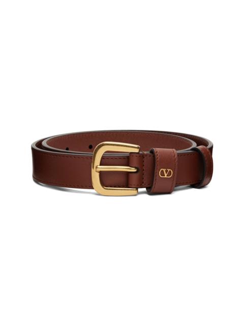 Valentino Tan VLogo Signature Belt