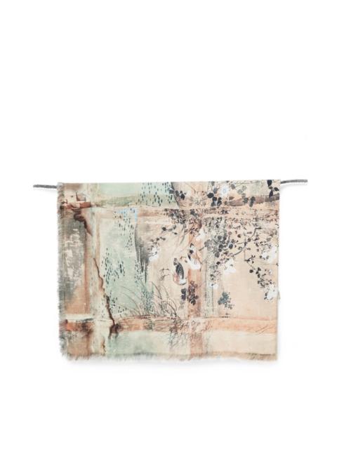 Pierre-Louis Mascia Printed silk scarf