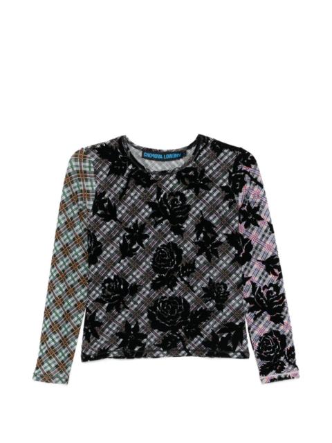 Chopova Lowena Picnic check top