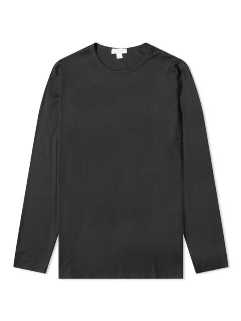 Sunspel Sunspel Long Sleeve Crew Neck T-Shirt