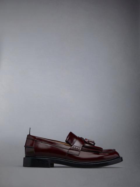 Thom Browne Soft Spazzolato Goodyear Sole Tassel Kilt Loafer