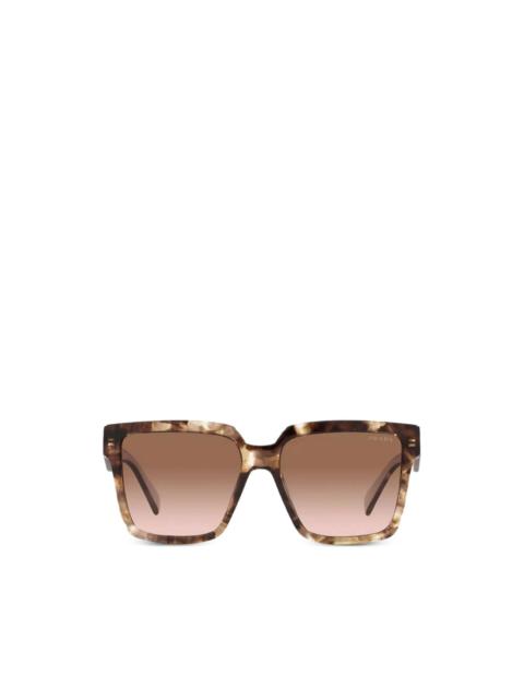Prada square-frame logo sunglasses