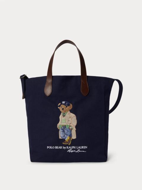 Polo Ralph Lauren Polo Bear Canvas Shopper Tote