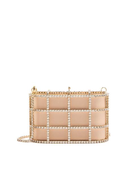 Rosantica crystal-embellishment satchel