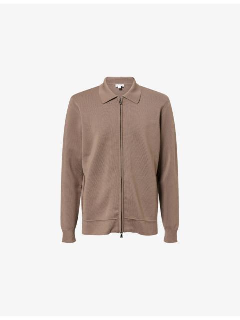 Sunspel Regular-Fit Zip Wool Jacket