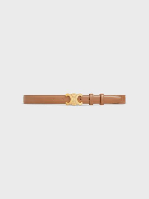 CELINE Medium Triomphe Belt in Taurillon Leather