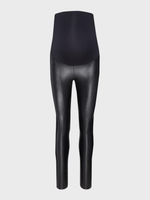 commando Maternity Stretch Faux Leather Leggings