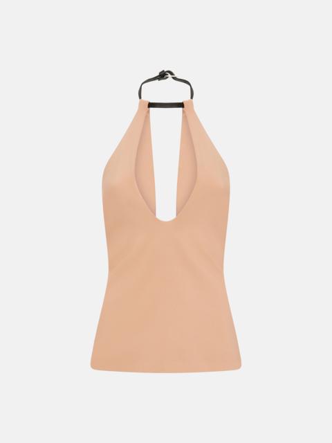 THE ATTICO Rhinestone Bra Underwear, Body Black