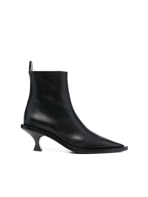 Jil Sander Louis 80mm ankle boots