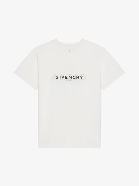 GIVENCHY REVERSE T-SHIRT IN COTTON WITH TAROT PRINT