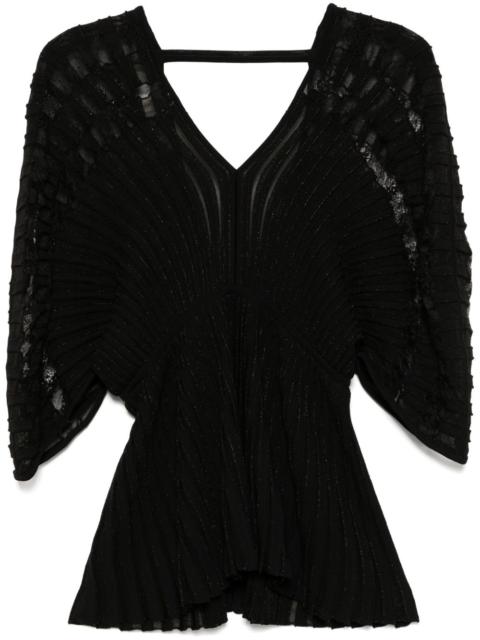 ELIE SAAB knitted blouse