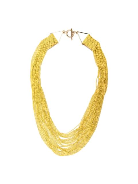 FABIANA FILIPPI layered bead necklace