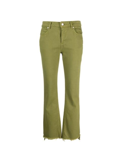 DOROTHEE SCHUMACHER raw-cut flared jeans