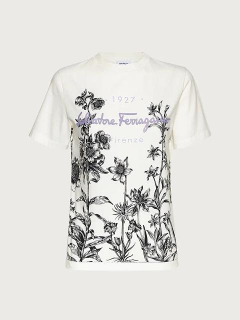 FERRAGAMO 1927 SIGNATURE T-SHIRT