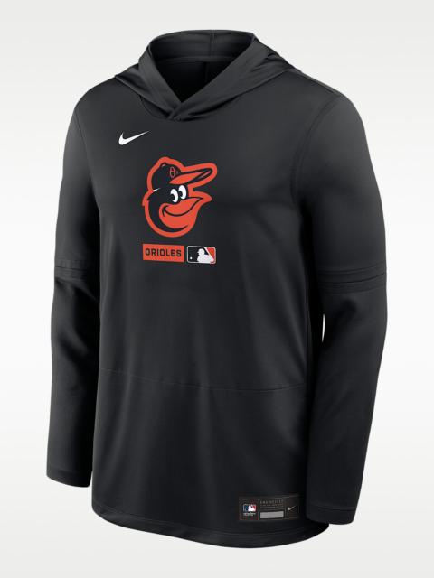 Nike Baltimore Orioles Authentic Collection Men's Nike Dri-FIT MLB Long-Sleeve Hooded Top