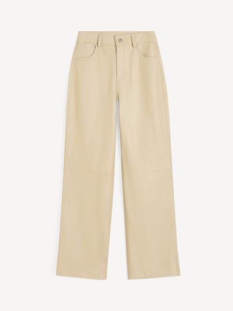 BY MALENE BIRGER Vinea leather trousers