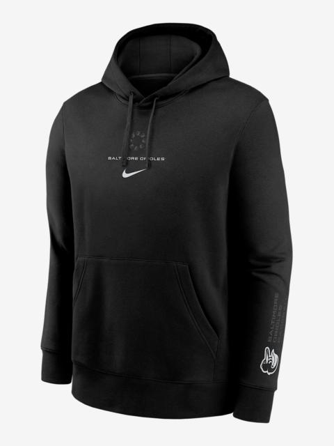 Nike Baltimore Orioles Fashion Club Men's Nike MLB Pullover Hoodie