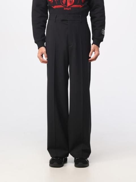 MSGM MSGM pants in stretch virgin wool