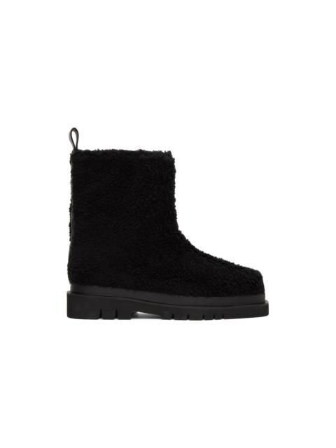 RECTO Black Sherpa Alex Boots