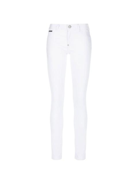 PHILIPP PLEIN high-rise skinny-cut jeans