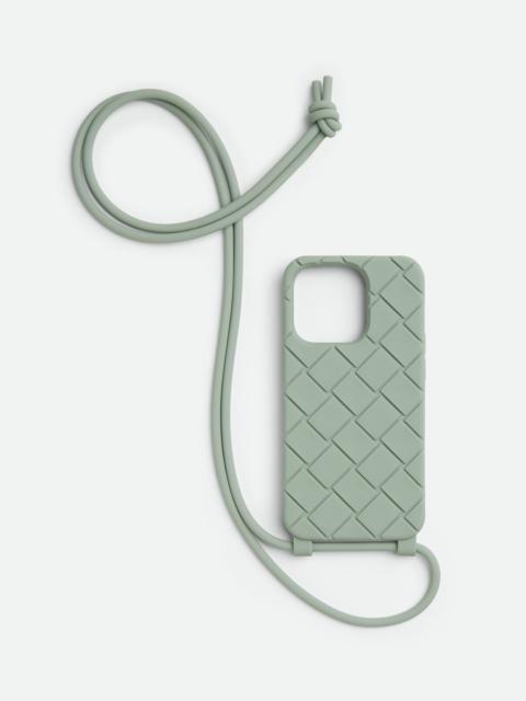 Bottega Veneta iphone 14 pro case on strap