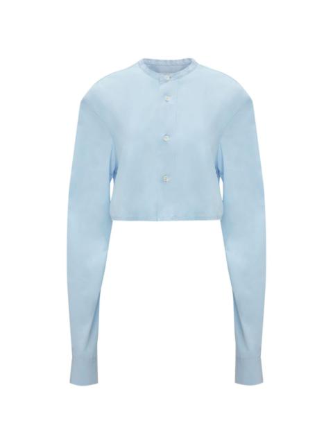 JW Anderson round-neck cropped shirt