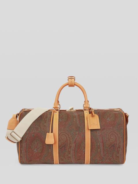 PAISLEY TRAVEL BAG WITH CROSSBODY STRAP