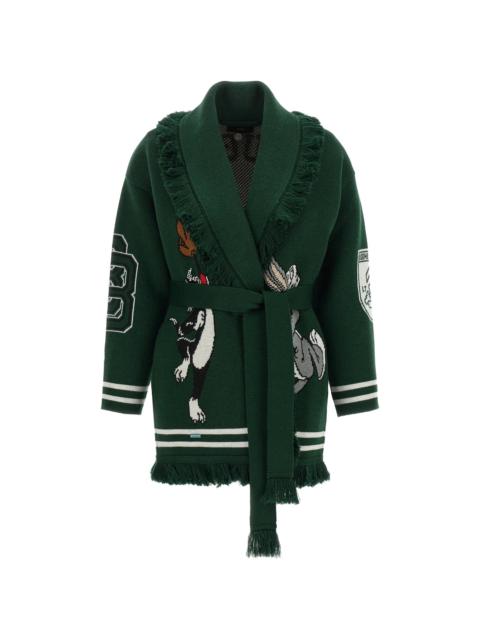 Alanui Alanui X Looney Tunes Sporty Bugs Bunny & Sylvester Jacquard-knit Cardigan