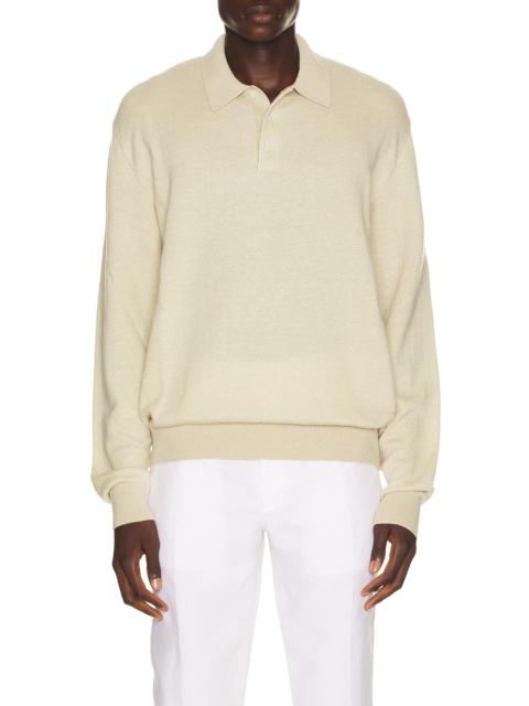 Ralph Lauren Long Sleeve Pattern Sweater Polo