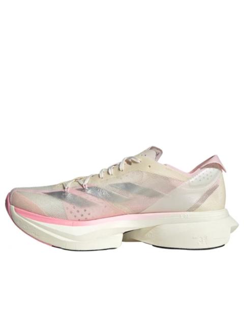adidas Adizero Adios Pro 3 'White Silver Clear Pink' IG6440