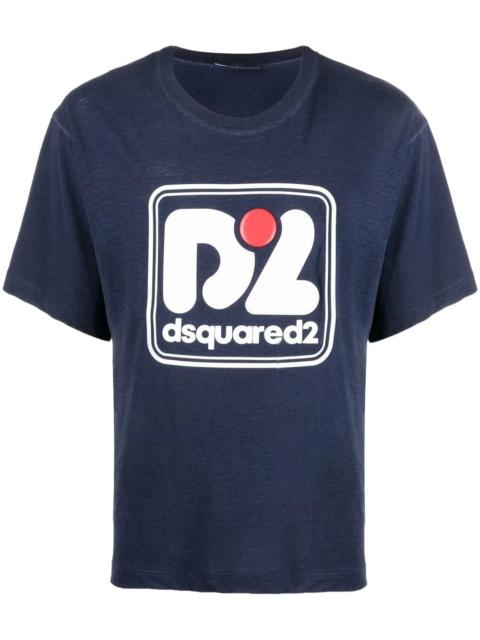 logo-print T-shirt