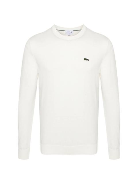 LACOSTE logo-patch jumper